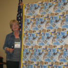 Joy Wakefield, A quilt for her grandson.